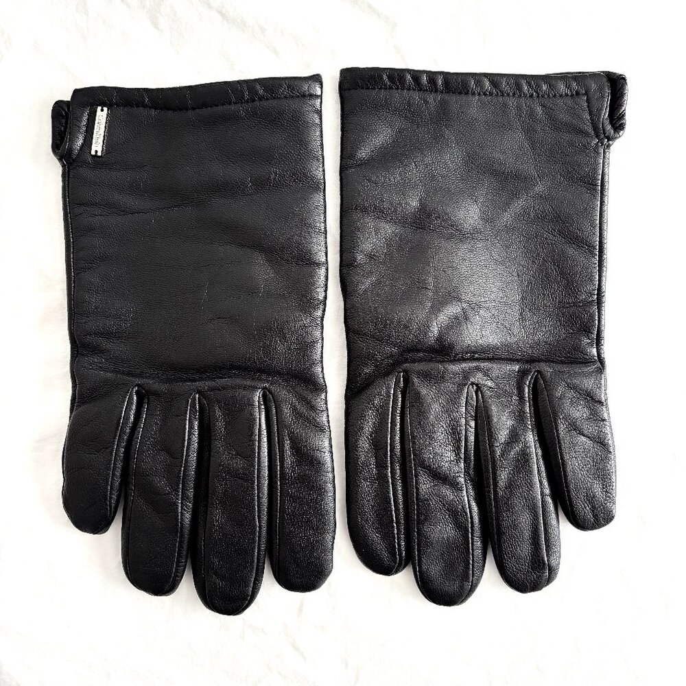 Calvin Klein Leather Gloves